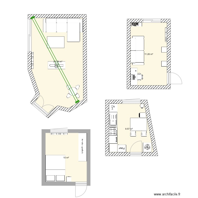 projet éclairage salon 1er choix. Plan de 0 pièce et 0 m2