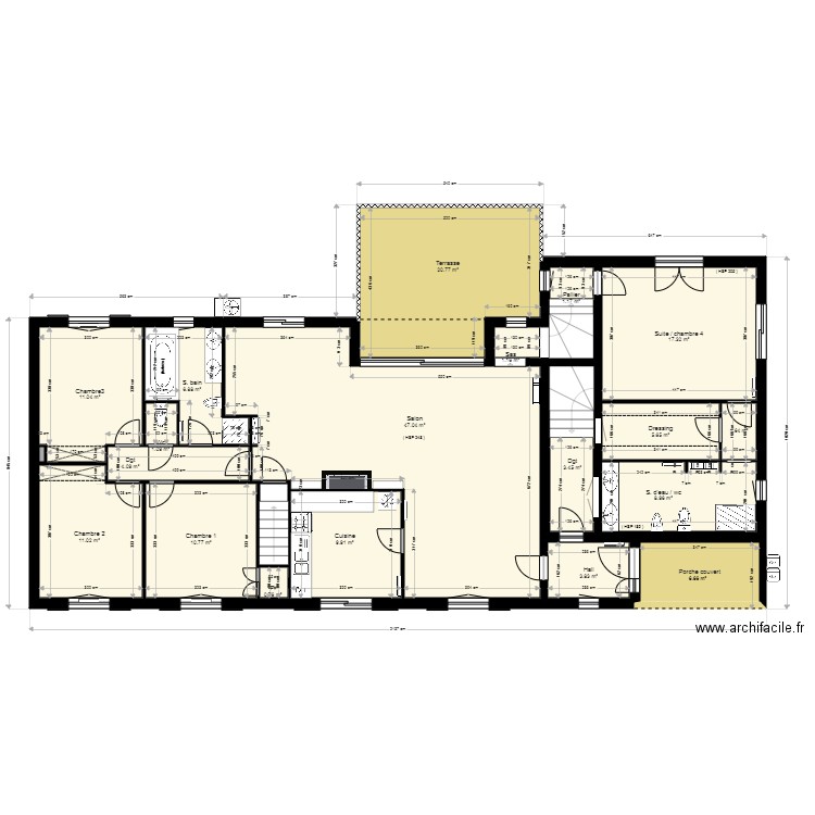 2510 RDC. Plan de 0 pièce et 0 m2