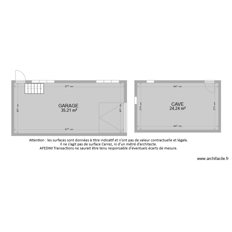bi 7983 annexes PASCAL. Plan de 