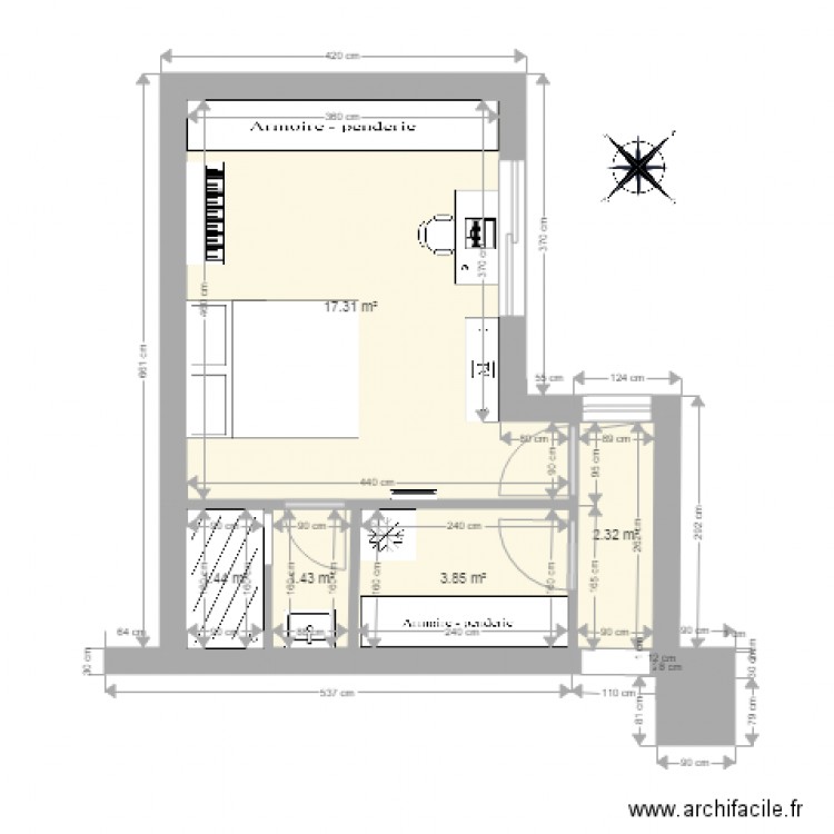 perros mini. Plan de 0 pièce et 0 m2