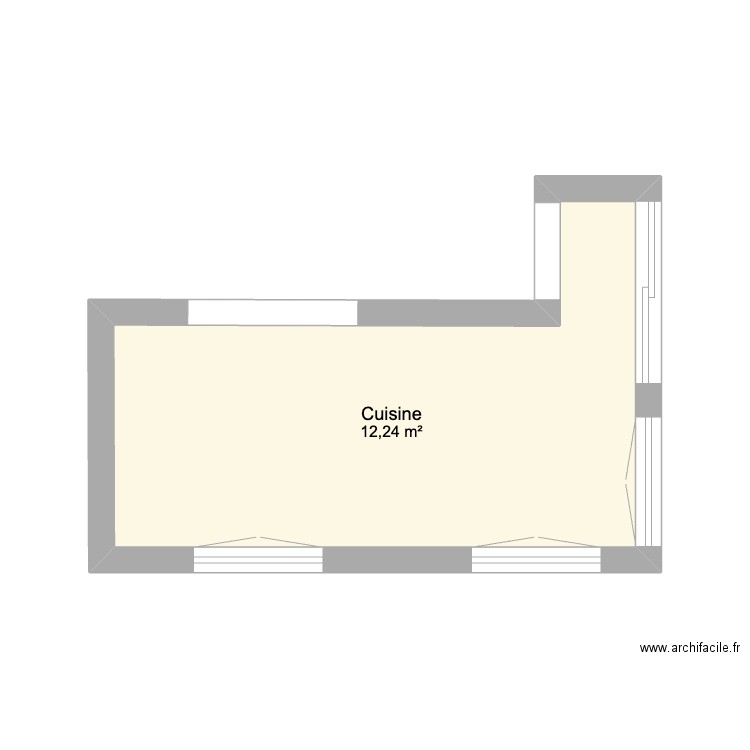 Cuisine. Plan de 0 pièce et 0 m2