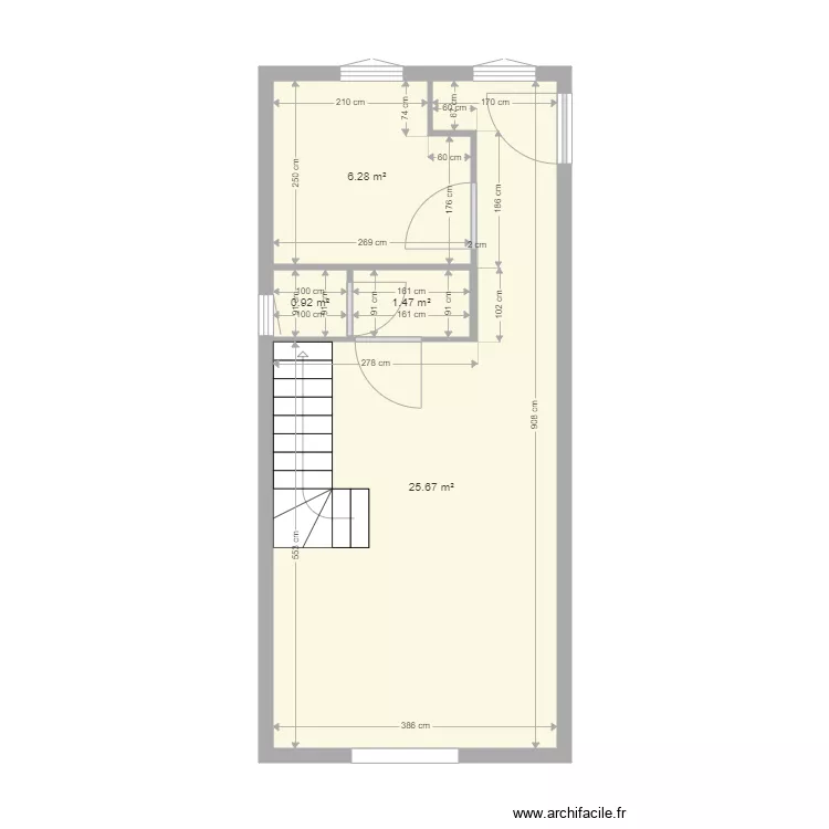 Maison C. Plan de Maison C. Plan de