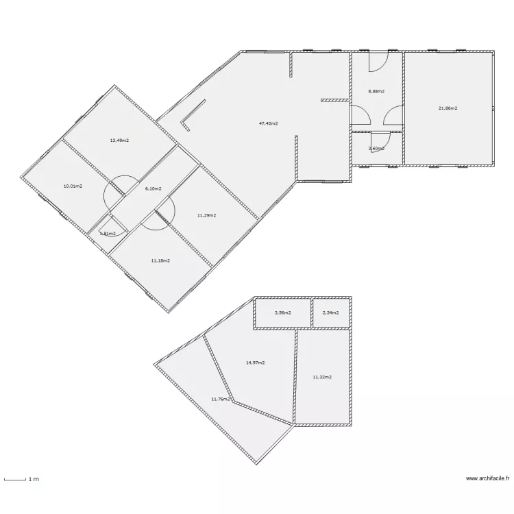 Maison Verrières. Plan de Maison Verrières. Plan de
