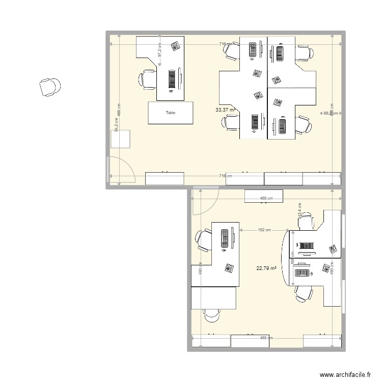 bureau qualité production V3. Plan de 0 pièce et 0 m2