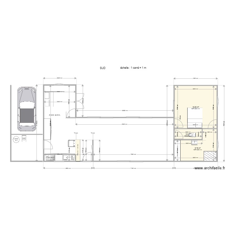 PROJET MARIE 2. Plan de 0 pièce et 0 m2