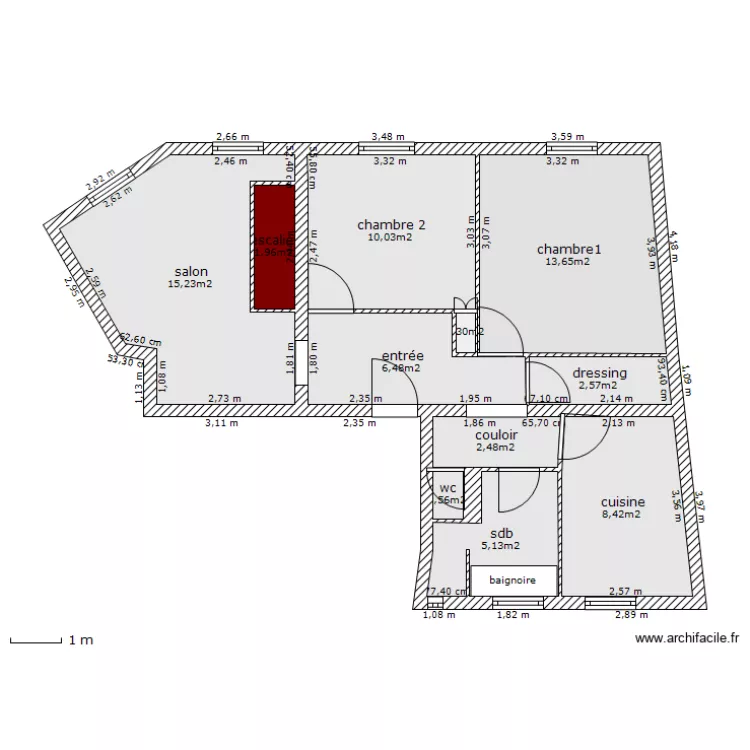plan actuel 4ème étage. Plan de plan actuel 4ème étage. Plan de