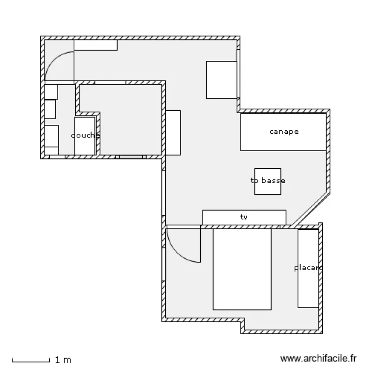 charonne. Plan de 