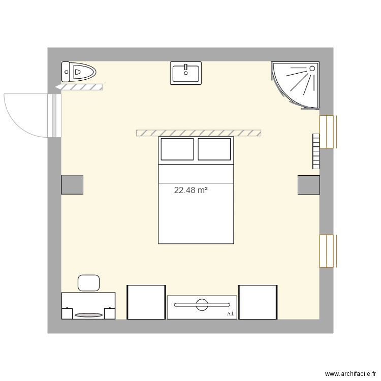 Chambre a sous sol metre a jour dimenssion . Plan de 0 pièce et 0 m2