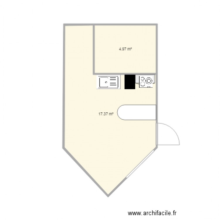 plan moneton cuisine. Plan de 0 pièce et 0 m2