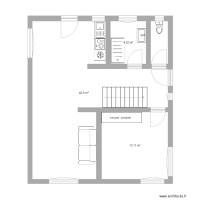 Plan 1er étage maison Châtenois