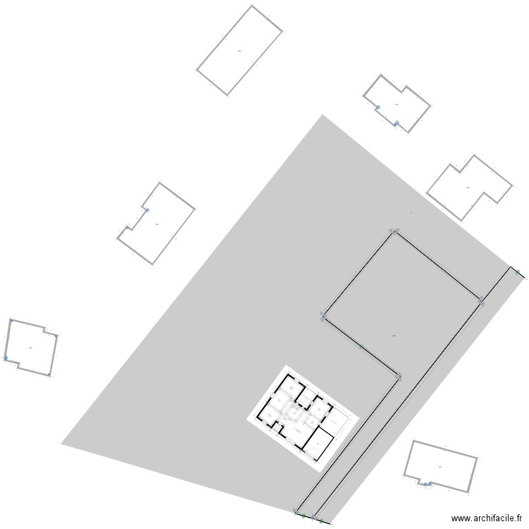 plan cadastre plan de masse mathieu. Plan de 0 pièce et 0 m2