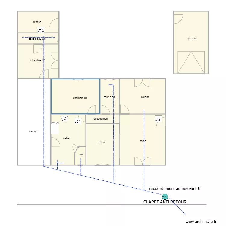 lambert 1322 ASS. Plan de 
