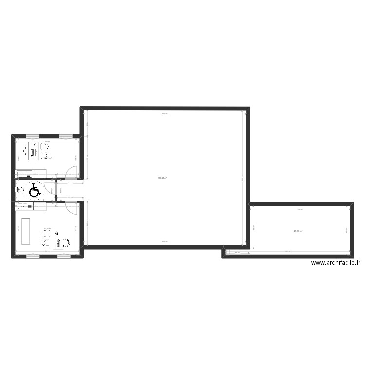 cabinet medical 2. Plan de 5 pièces et 204 m2