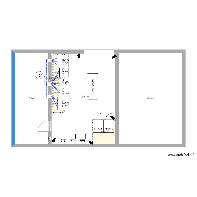 Villeneuve. Plan de 0 pièce et 0 m2