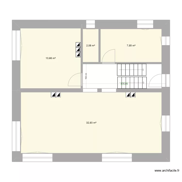 Etage. Plan de 