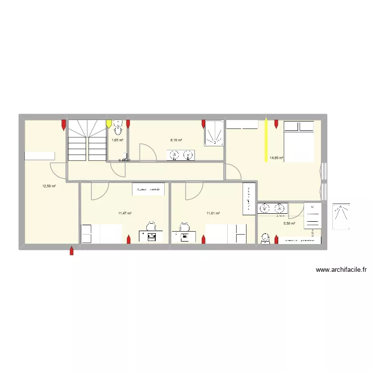 Etage V3. Plan de Etage V3. Plan de