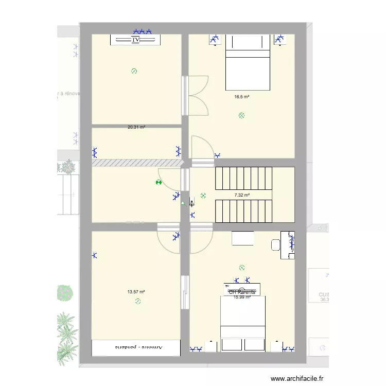 Rez Sols. Plan de 