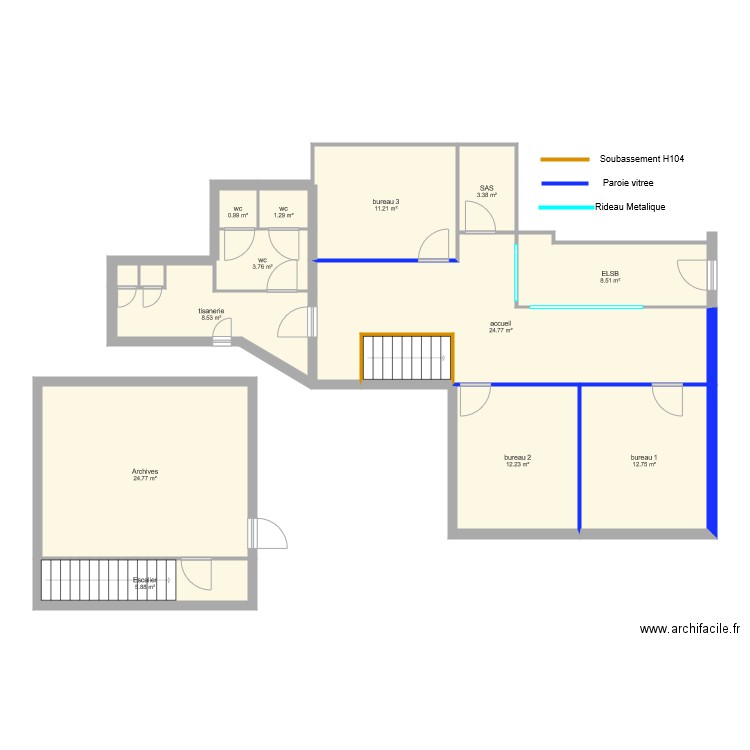 Grenade rdc. Plan de 0 pièce et 0 m2