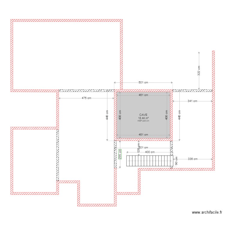 Gueux RDC Maçonnerie. Plan de 0 pièce et 0 m2