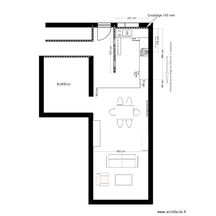 CHAPOT PROJET COTE 02.05.23. Plan de 0 pièce et 0 m2