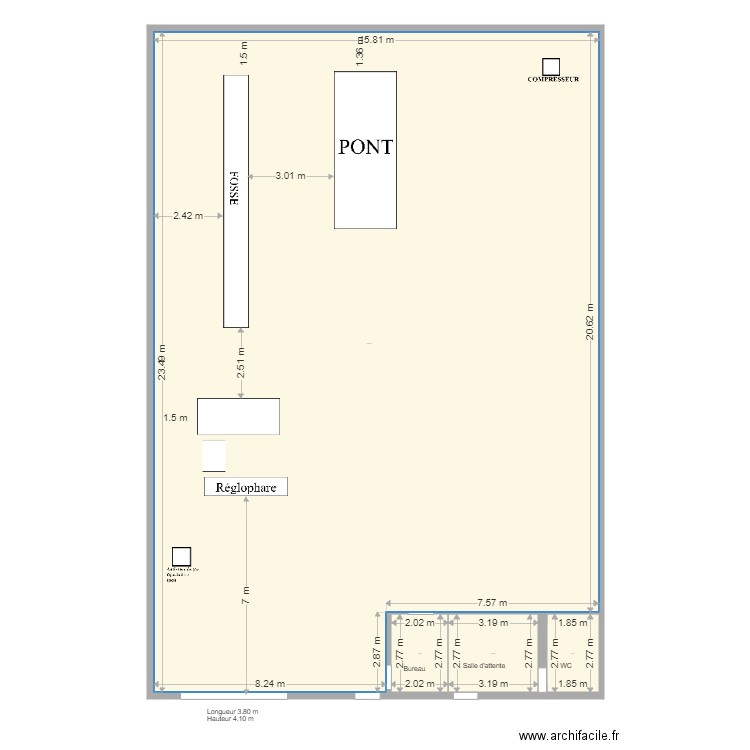 lefort. Plan de 0 pièce et 0 m2