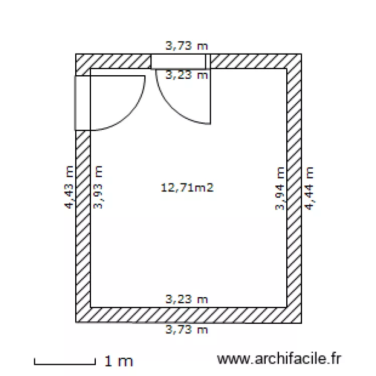 chambre theo. Plan de chambre theo. Plan de