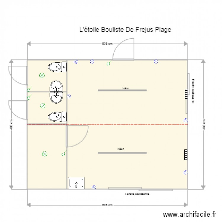 ETOILE BOULISTE DE FREJUS. Plan de 0 pièce et 0 m2