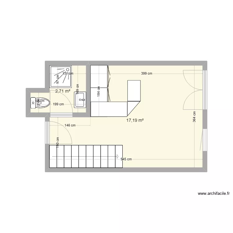 RAVINES - 2P6 DUPLEX. Plan de 