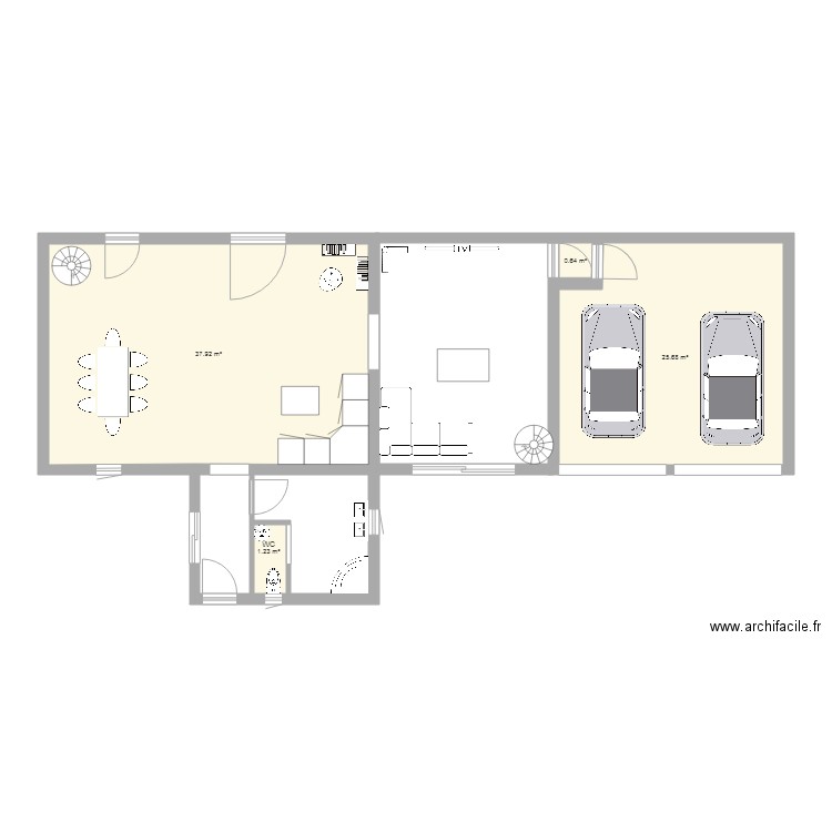 Maison Robin Extension. Plan de 0 pièce et 0 m2