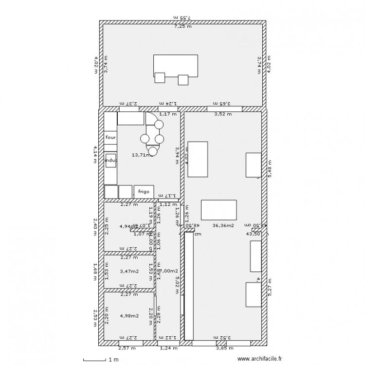 lacour_cuisine. Plan de 0 pièce et 0 m2