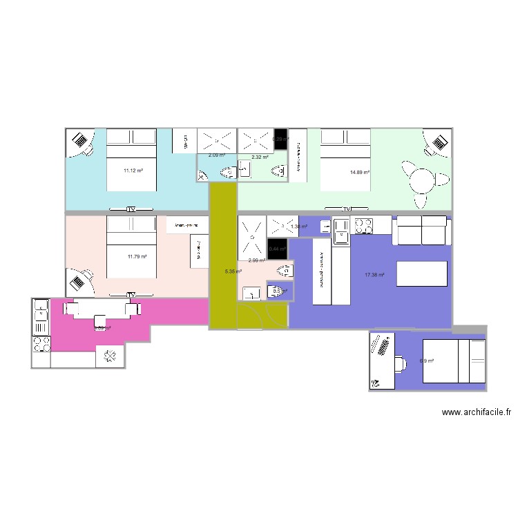 Crimée 4. Plan de 0 pièce et 0 m2