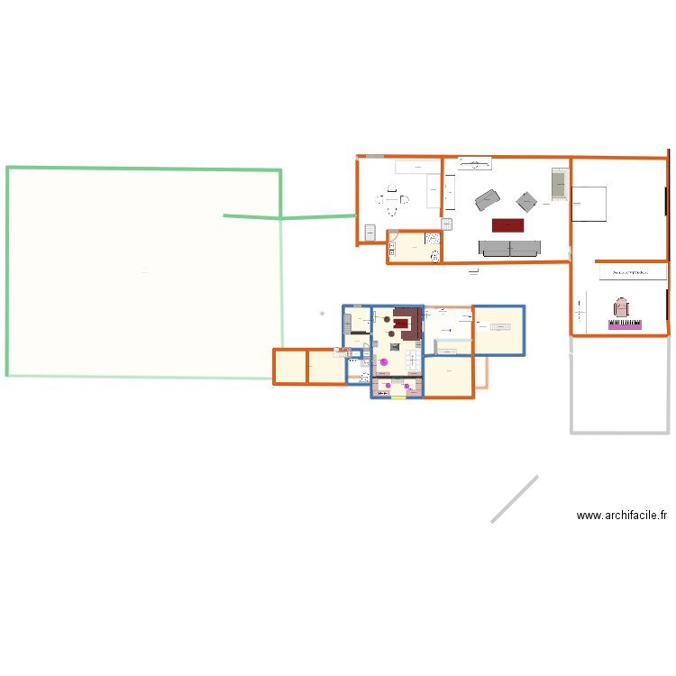 nounou 5 81. Plan de 0 pièce et 0 m2