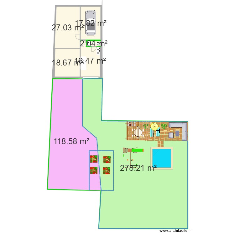 plan fontenay. Plan de 0 pièce et 0 m2