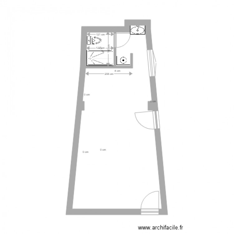 ermitage bureau. Plan de 0 pièce et 0 m2