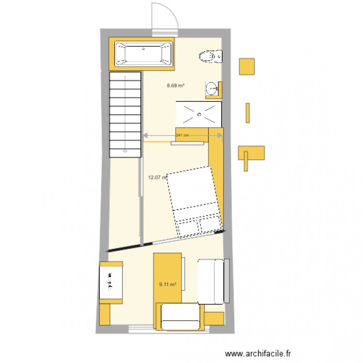 appart chaillevette essai presque. Plan de 0 pièce et 0 m2
