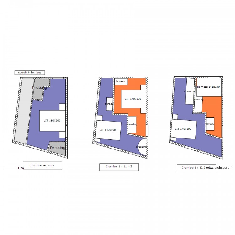 Chambre 3. Plan de 0 pièce et 0 m2