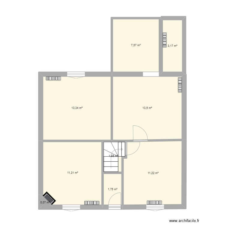 Proudhon initial. Plan de 0 pièce et 0 m2