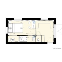 PLAN CHAMBRE BAS projet 1 bis