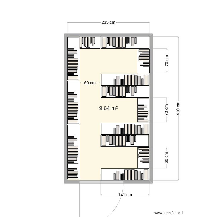Aménagement BOX 762. Plan de 0 pièce et 0 m2