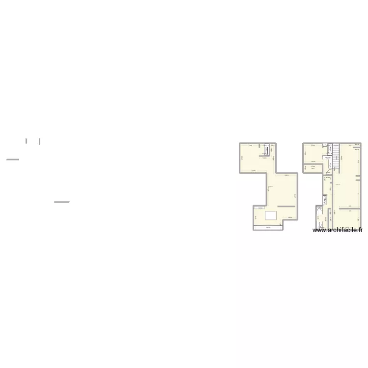 lias  &eacute;tage 2. Plan de 3  et 138 m²