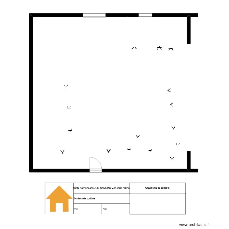 SALZINNES SCÈNE. Plan de 0 pièce et 0 m2