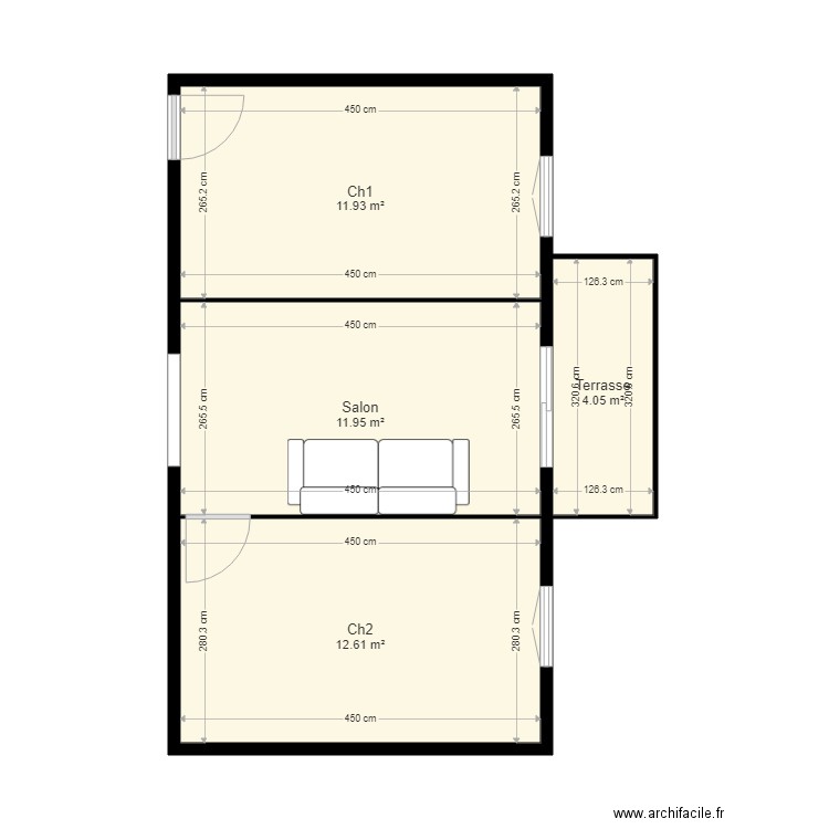 Ney. Plan de 0 pièce et 0 m2