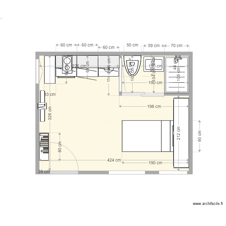 Villefranche. Plan de 0 pièce et 0 m2