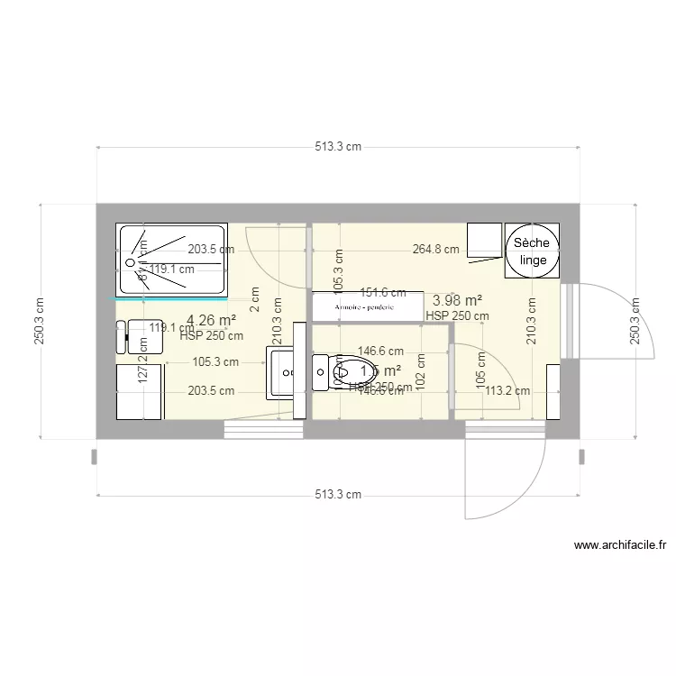 sdbrdc. Plan de 0 pièce et 0 m2