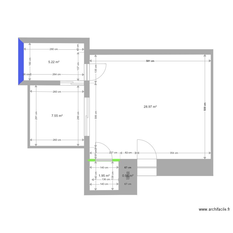Appartement N 4. Plan de 0 pièce et 0 m2