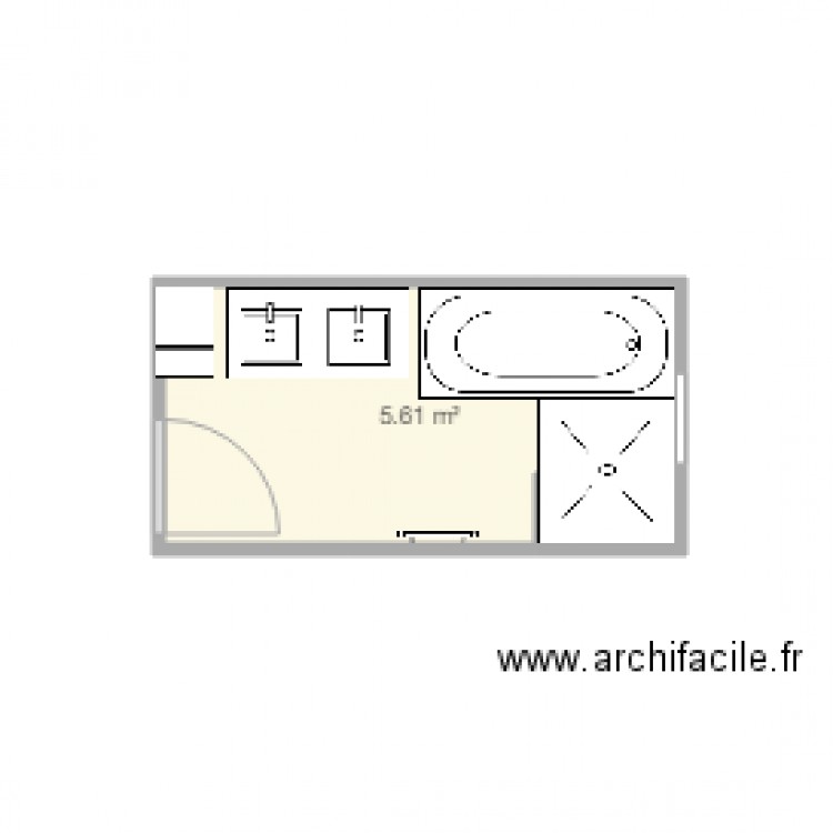 sdb. Plan de 0 pièce et 0 m2