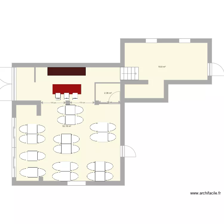 Prevessin chateau 2. Plan de 