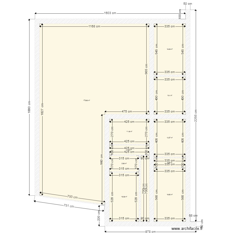 PLONGUE. Plan de 0 pièce et 0 m2