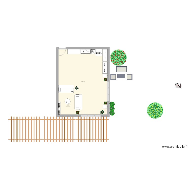 Salle commune CoHèresAnse. Plan de 0 pièce et 0 m2