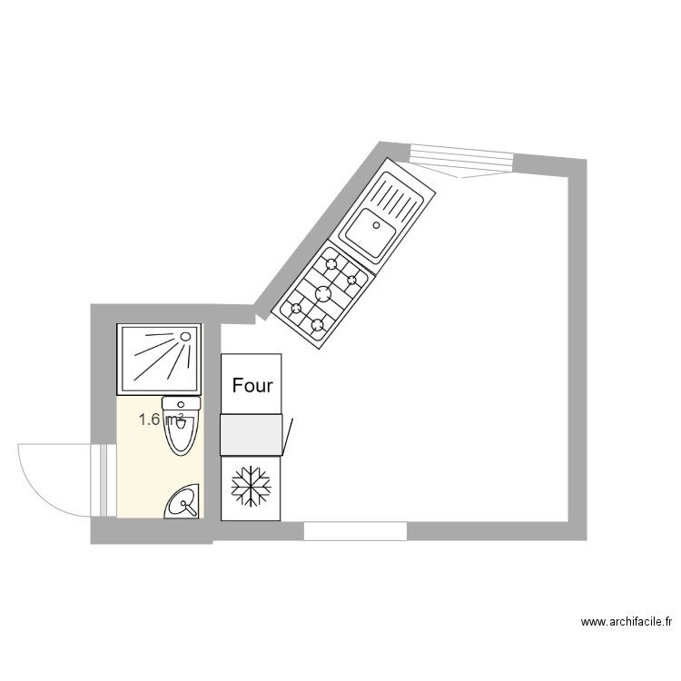 CUISINE FUTURE  82 SEVRES. Plan de 0 pièce et 0 m2